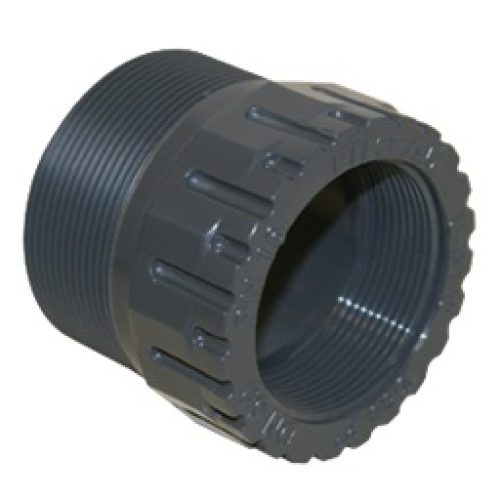 UH-PVC One Side Female Other Side Male Threaded Adaptor